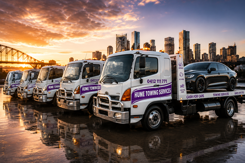 Hume Towing tow truck